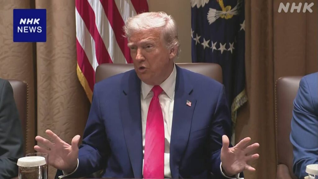 トランプ氏 日米安保に重ねて不満 “米国不利になる取り引き”