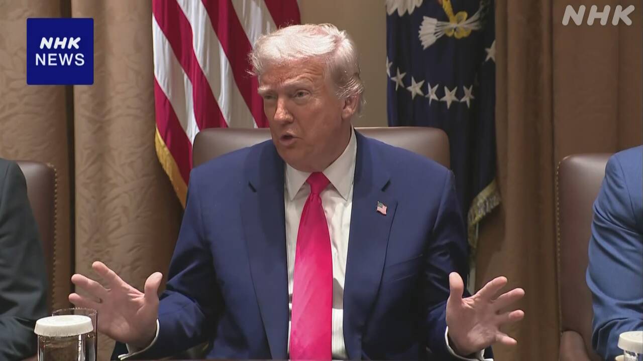 トランプ氏 日米安保に重ねて不満 “米国不利になる取り引き”