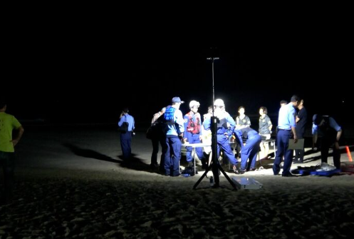 【静岡・下田市】海開き前の海水浴場で外国人女性が行方不明　夜の時間帯に遊泳中、姿が見えなくなる