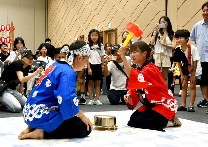 【韓国・釜山】“日本の夏祭り”再現　1000人以上参加「日本の文化も韓国で人気がある」