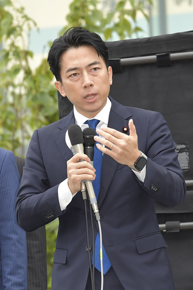 「裏金問題に決着つける」　小泉進次郎氏、公認対応巡り強調