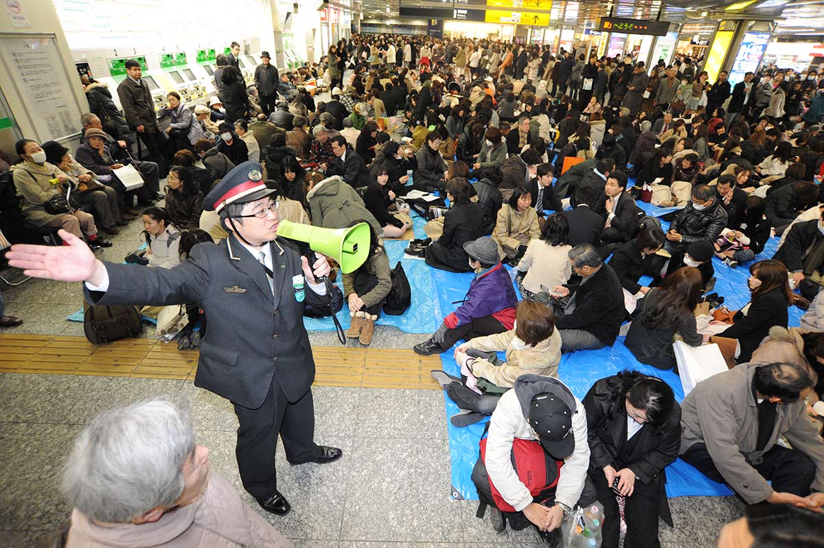 神奈川の帰宅困難者１００万人余…「大正型地震」被害想定、広範囲で震度７