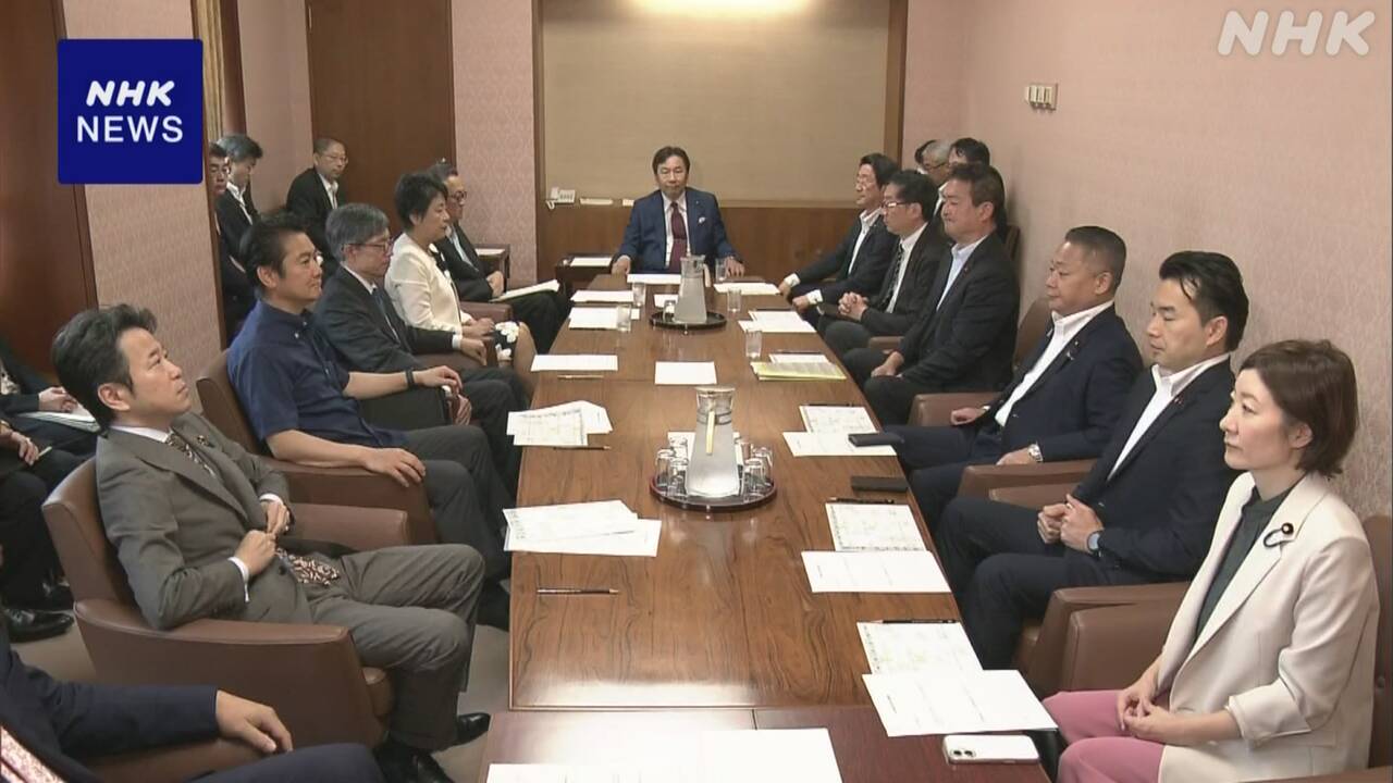 【選挙困難な緊急時は議員任期を延長】自民など改憲骨子案